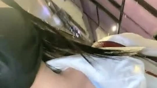 （主页更多精彩视频）“baba的鸡巴比我老公的舒服多了”这骚话秒射了